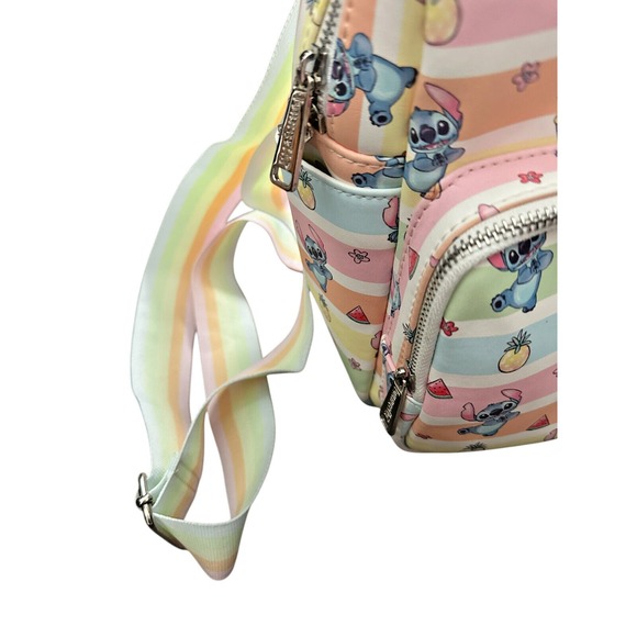 Loungefly Disney Lilo & Stitch Fruits Mini Backpack Bag - Picture 3 of 13